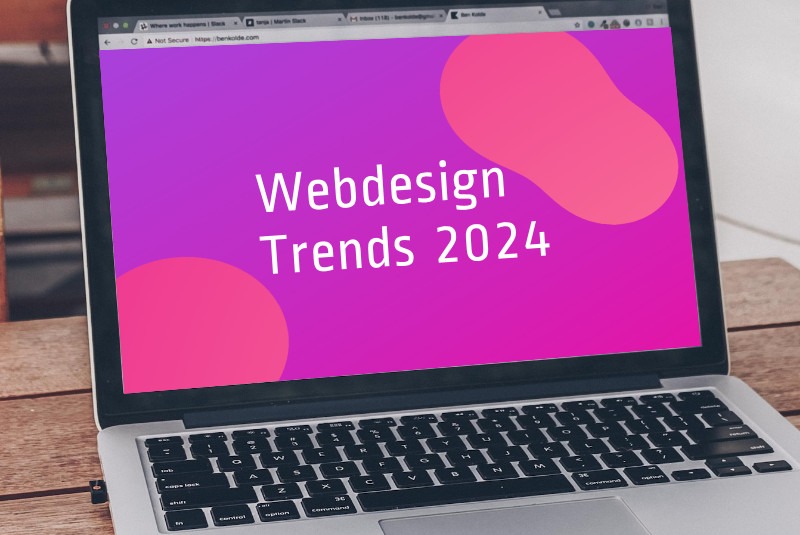 Webdesign: Die Trends 2024