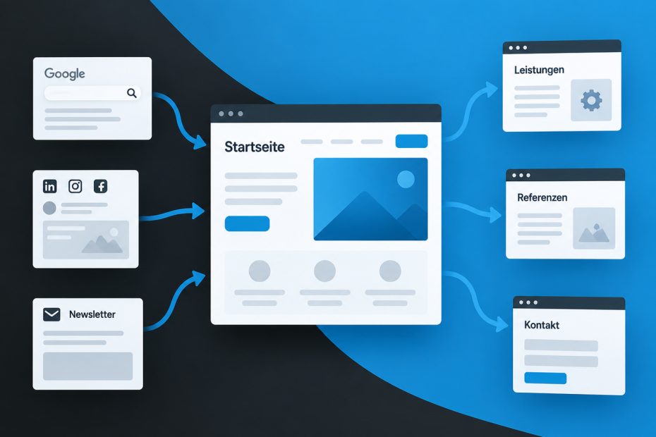 Startseite und Unterseiten